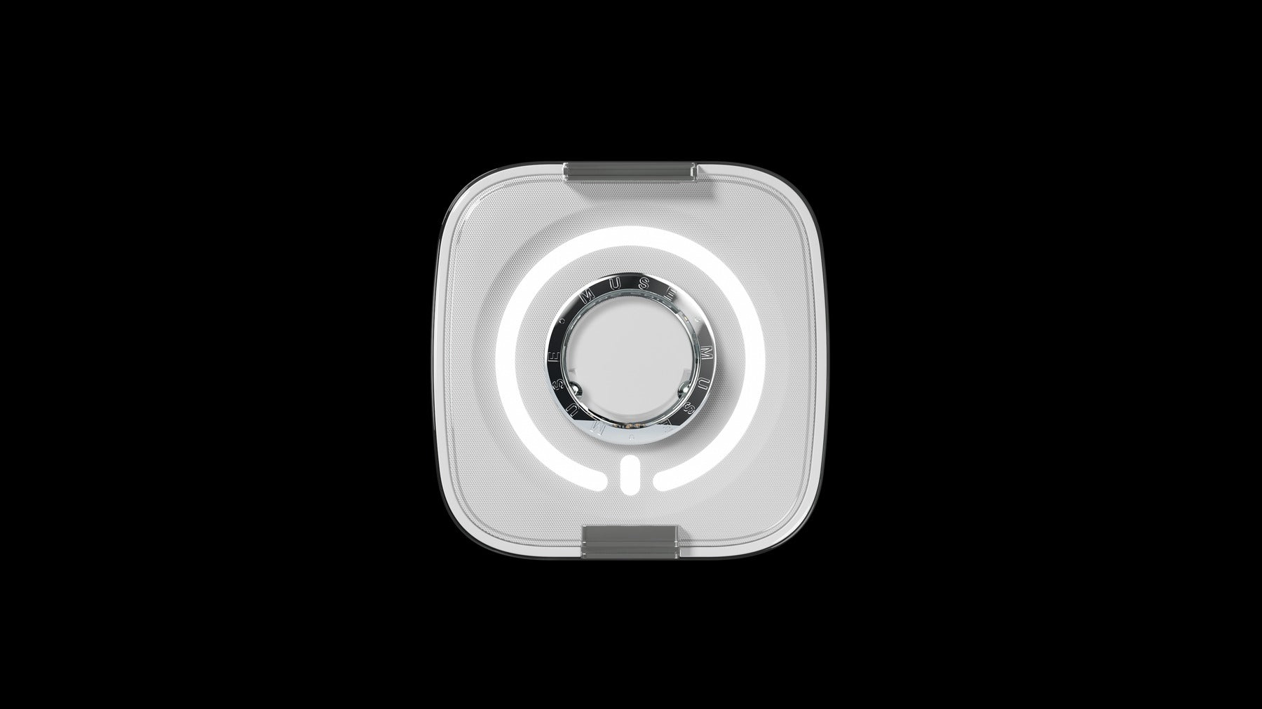 Ring One Gen-2 charging case, top-down view